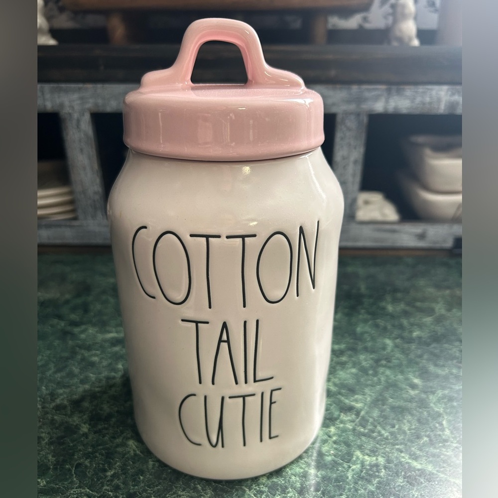 Rae Dunn Cotton Tail Cutie Canister